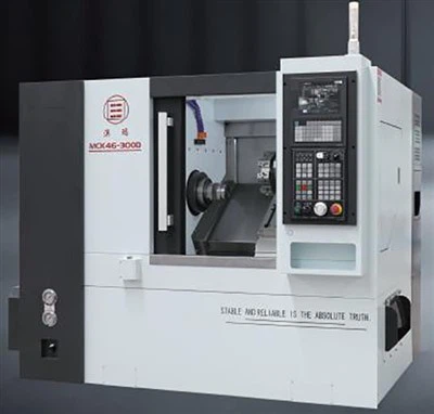 Slant-bed CNC Lathe (semi-enclosed)