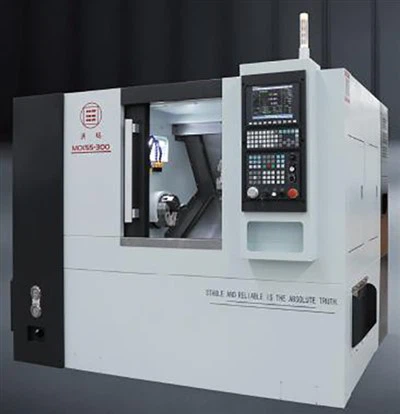 Slant-bed CNC Lathe With Turret